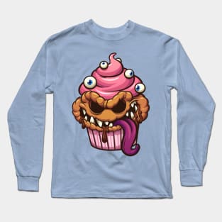 cupcake monster eye Long Sleeve T-Shirt